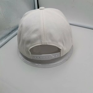 High Quality Wholesale Unisex 100% Cotton Twill 6 Panels Adjustable Baseball Cap <b>Hat</b> With Metal Buckle Embroidery Patch - Product Image 4