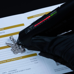 Pendentif Saint Michel en Moissanite Plaqué Or 14K, Collier Archange en Argent Sterling 925, Bijoux Religieux Hip Hop, Petite Pièce - Product Image 4