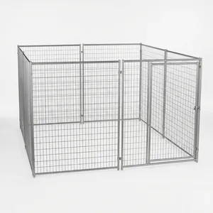 Recinto para Mascotas de Aleación de Aluminio, 6 Pies de Alto, Rectangular, Malla Metálica Galvanizada, Fácil de Montar, Moderno, para Exteriores - Product Image 2
