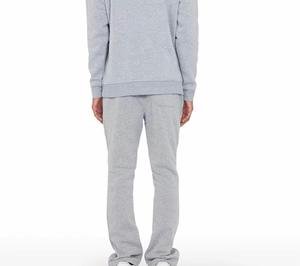 Nuevo conjunto de chándal personalizado de 2 piezas con pantalones acampanados para hombre, conjunto de dos piezas con top corto, pantalones acampanados y sudadera con capucha para hombre - Product Image 5