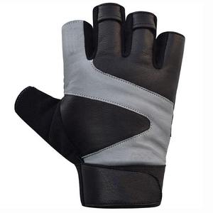 Premium <b>Half</b> Finger Gym Gloves Leather Weightlifting Fitness Training Gloves with Wrist Support Anti <b>Slip</b> Breathable for Men - Product Image 3