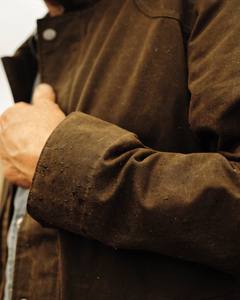 Vestes de pêche pour hommes en toile du Pakistan, finition huilée, imperméables, pour la chasse, la pêche et les activités de plein air - Product Image 5