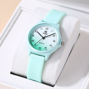Stylish Neutral Colorful Woman Quartz <b>Watch</b> Simple Arabic Number Girl <b>Watches</b> Design for Students - Product Image 2