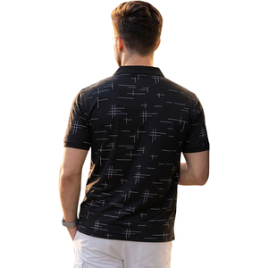 Polo de golf en gros personnalisé avec logo brodé – Polo de sport vierge pour homme, idéal pour le travail et les équipes, haut de gamme, à manches courtes - Product Image 2