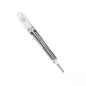 Manche de scalpel manuel réutilisable pour instrument chirurgical dentaire, vente en gros, faible MOQ - Product Image 3