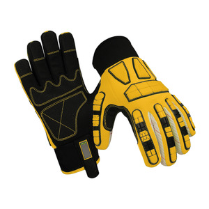 Guantes de Seguridad Mecánicos de Alta Visibilidad, Transpirables, Anti-Impacto, con Protección TPR Resistente, Resistentes a Cortes, Vibraciones y Antideslizantes - Product Image 5