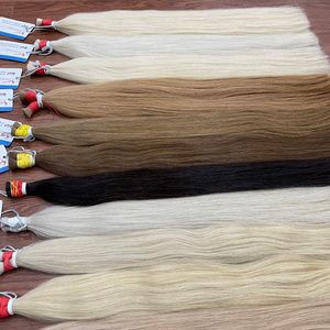 Premium Colored Vietnamese Bulk Human Hair 100% Virgin Hair <b>Extensions</b> <b>for</b> <b>Braiding</b> Soft & Natural Ready to Ship - Product Image 1