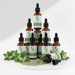 Huile de Myrte Verte Conditionnée en Vrac, Conçue pour les Acheteurs Industriels dans les Segments du Bien-être, des Soins Personnels et de la Parfumerie - Product Image 1