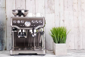Machine à café expresso commerciale avec moulin intégré, cafetière automatique pour café et restaurant - Product Image 6