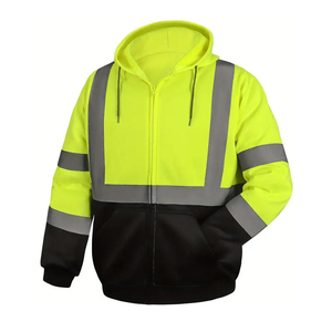 Ropa de Trabajo de Buena Calidad, Camisa de Seguridad Reflectante, Sudadera con Capucha Reflectante Premium, Ropa Reflectante Personalizada para Trabajadores de Carreteras, Última Llegada, Original - Product Image 4