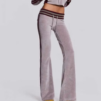 Ensemble de survêtement court personnalisé pour femme en velours, 2 pièces, sweat à capuche zippé et pantalon de jogging, vêtements de sport décontractés, fabricant en gros