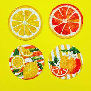 Posavasos Decorativos con Cuentas Bordadas, Forma Personalizada, Acabado Hecho a Mano de Lujo para Hogares Modernos - Product Image 2