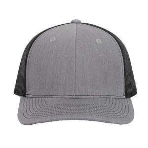 High Quality Gray Mesh Snapback Cap 6-Panel Adjustable Unisex Casual Breathable Waterproof 100% Cotton Sports <b>Hat</b> Spring <b>Summer</b> - Product Image 1