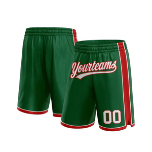 Shorts de basketball pour adultes respirants et imprimés sur mesure avec couleur et logo personnalisés, livraison rapide depuis un fabricant pakistanais - Product Image 3