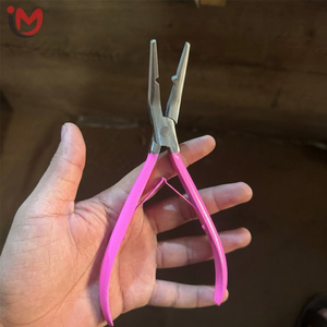 Professional Matte Finished <b>Multi</b> Hole Hair Extension <b>Pliers</b> Stainless Steel Micro Ring Fitting & Removal <b>Tool</b> For Hair Salon - Product Image 4