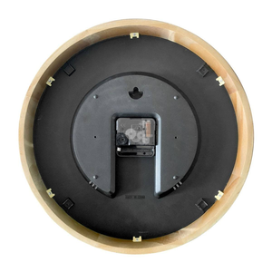 Reloj de pared de madera personalizado, reloj moderno y sencillo, reloj de pared silencioso, creativo y a la moda para el hogar. - Product Image 4