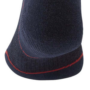 Men's <b>Ankle</b> <b>Socks</b> Breathable Knitted Sport <b>Socks</b> Summer Thin Spandex Polyester Solid Color Red Trim - Product Image 6