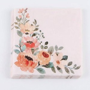Soft Virgin Wood Pulp 3 Ply Absorbent 8 <b>Fold</b> High Quality Disposable <b>Table</b> Napkins for Easter Halloween Christmas & Thanksgiving - Product Image 4