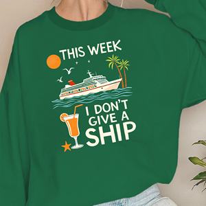 Sudaderas informales estampadas para mujer, tejido de punto, estilo crucero - Product Image 2