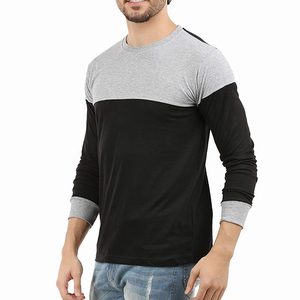 T-shirt classique en coton uni pour homme, sur mesure, col rond, coupe régulière, t-shirt décontracté, t-shirt à design uni - Product Image 3