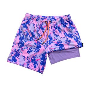 Adults Men Solid Sublimation Printed Swimwear <b>Boxer</b> Brief Surf Swim Pants Trunks ShortBest Sale Summer Floral Men's - Product Image 4
