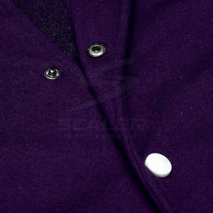 Veste varsity légère pour homme avec col montant et logo sur le devant, style décontracté, tissu polaire respirant et coupe-vent - Product Image 6