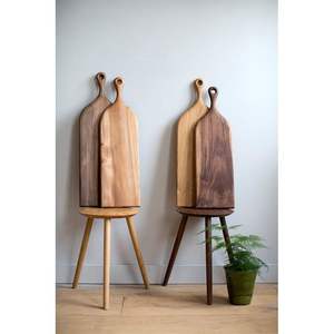 Planche à découper en bois de manguier de qualité supérieure, écologique et résistante, pour une découpe efficace des fruits, légumes et aliments - Product Image 4