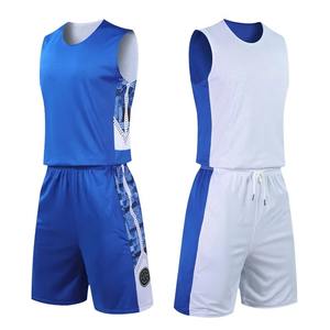 Maillots de basket-ball personnalisés pour jeunes et adultes, uniformes de basket-ball réversibles, vêtements de basket-ball respirants double face - Product Image 1
