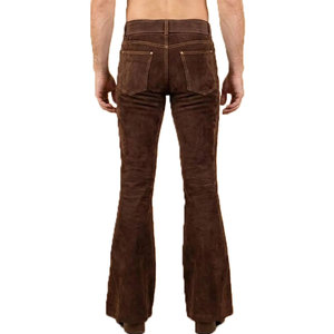 Pantalon en daim pour homme, toucher doux premium, coupe slim, décontracté, pour la mode, fournisseur de vêtements en gros pour marques de mode - Product Image 2