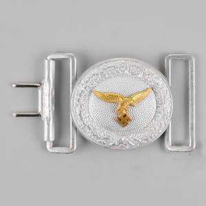 Hebilla de acero duradera para cinturones de uniforme con acabado pulido y sujeción fuerte, hebilla de acero ajustable para uniforme con bordes lisos - Product Image 1