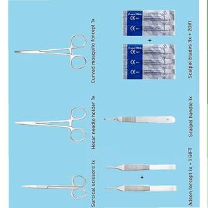 Kit de Práctica de Sutura Manual de Alta Calidad con Certificación CE, Diseño OEM, Precio de Fábrica, Logotipo Personalizado, Pinzas, Suturas, Instrumentos Quirúrgicos - Product Image 6