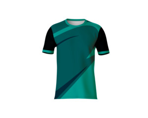 T-shirt décontracté en polyester tricoté 180g, 100% polyester, à manches courtes, séchage rapide, impression par sublimation personnalisée, vente chaude - Product Image 2