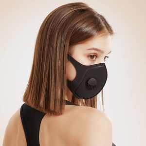 หน้ากากอนามัยแบบมีช่องใส่แผ่นกรอง สายรัดจมูกปรับได้ สายคล้องหูปรับได้ ซักล้างได้ ใช้ซ้ำได้ รับผลิตตามแบบ OEM - Product Image 4