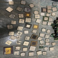 Chatarra de CPU de Cerámica Chapada en Oro al por Mayor para Refinadores y Procesadores de Chatarra de Alta Pureza para Máxima Extracción de Oro, Entrega Rápida
