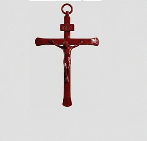 Metal Made Bishop's Blessing Crucifix Eco-friendly Customizable Custom Color Offset Printing Christian Catholic Church Crucifix - Product Image 3