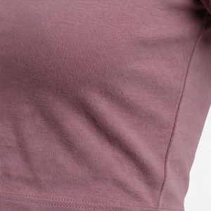 Camiseta Corta de Algodón Personalizada con Botones y Ombligo Expuesto para Mujer, Top Suave Transpirable, Ropa Deportiva, Color y Ajuste Personalizables - Product Image 5