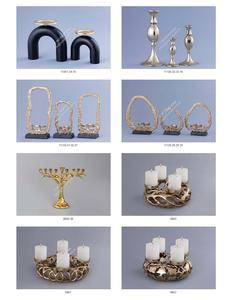 Decoración Navideña, Portavelas Metálico, Diseño Artesanal, Resistente al Calor, Juego de 2 Faroles Portavelas - Product Image 4