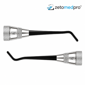 Instrumento Compuesto Zetomed Pro 8A, Herramienta Dental Restauradora de Doble Extremo de Acero Inoxidable, ZetomedPro - Product Image 1