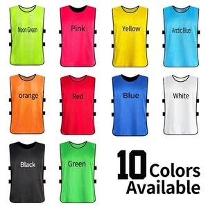Wholesale Cheap Summer Quick Drying 100% Polyester Soccer Wear for Adults Kids Football <b>Training</b> Pinnies Jerseys Vest <b>Bibs</b> - Product Image 2