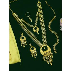 Conjunto Completo de Lujo Chapado en Oro de Primera Calidad, Estilo Árabe Africano de Dubái, Especial para Mujeres y Familias, Nuevo y Moderno - Product Image 3