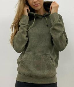 Oversized Pullover High Quality Women's Hoodies <b>Puff</b> Print Garment Dyed Eco-Friendly Badge Streetwear Sweatshirt Heavyweight - Product Image 4