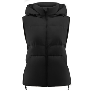 Chaleco Acolchado de Invierno Personalizado, Corto, Sin Mangas, Ligero, Impermeable, de Lona Ecológica, Reversible, Transpirable, con Cierre - Product Image 1