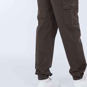 Pantalones Cargo de Lona Estilo Safari para Hombre, 100% Algodón, Ecológicos, de Secado Rápido, Resistentes al Viento, Antiarrugas, Transpirables, con Decoración Vintage - Product Image 5