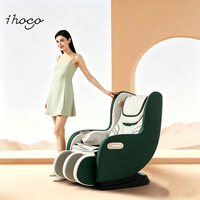 Canapé de massage électrique haut de gamme avec mouvement texturé 3D, chauffage du bas du dos, zéro gravité et système audio stéréo