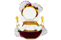 Idole de Ganesha en résine faite à la main, artisanat traditionnel, figurine religieuse décorative pour la table de Diwali