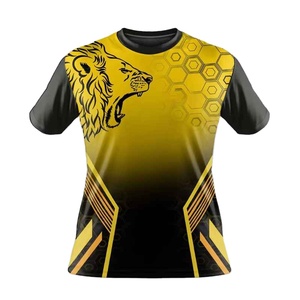 Camiseta de Entrenamiento de Alta Calidad para Hombre y Mujer, Uniforme de Bádminton Transpirable, Impresión Digital de Alta Calidad, 100% Algodón - Product Image 5