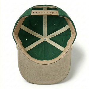 Gorra Snapback Premium Personalizada de 6 Paneles con Visera Plana, Algodón Natural, Bordado 3D, Ajuste Ajustable, Unisex, Deportiva, Moda Casual, Cuatro Estaciones - Product Image 4