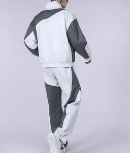 Conjunto Deportivo para Hombre, Chaqueta con Capucha y Cremallera Completa, Ligera, Resistente al Viento, Pantalones, Ropa Deportiva para Entrenamiento al Aire Libre - Product Image 6