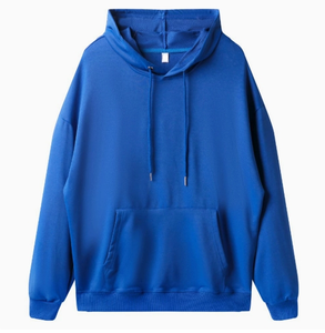 Suéter Casual de Manga Larga con Capucha para Hombre, Nuevo Estilo de Moda de Invierno, 100% Algodón, Estampado Personalizado, con Bolsillo de Color Sólido, Tejido Fino - Product Image 5