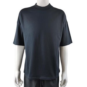 Camisetas HSI Extra Grandes Negras Lisas, Camisetas Casuales al por Mayor para Hombre, Hechas en Pakistán, de Secado Rápido, 100% Algodón - Product Image 3